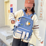 Back to school backpack  New Trend Female Fashion College Female Harajuku Travel Bags Teenage Girls