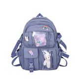 Back to school backpack Schoolbag Girl INS Korean Edition College Wind High Junior High Students SEN Department Of Girls Backpack