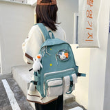 Back to school backpack  New Trend Female Fashion College Female Harajuku Travel Bags Teenage Girls